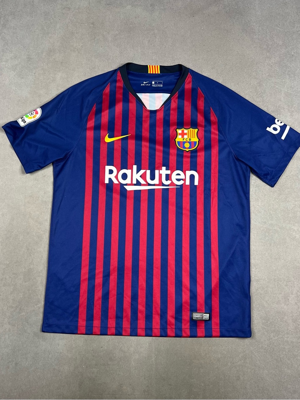 Nike Men's Blue & Red FC Barcelona Home Jersey